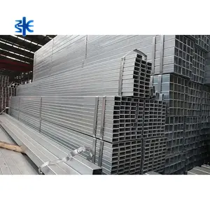 Tubo de aço carbono galvanizado Ironce de seção oca estrutural quadrada de carbono suave baixo preço