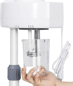 White Facial Steam <b>Machine</b> Hot <b>Vapor</b> Skin Care Steamer Portable Salon Equipment with Rolling Stand - Product Image 6