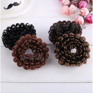 Coleteros estilo coreano, lazos de seda de alta temperatura para niños, bandas elásticas para el cabello, venta al por mayor en Yiwu, artículos pequeños - Product Image 4