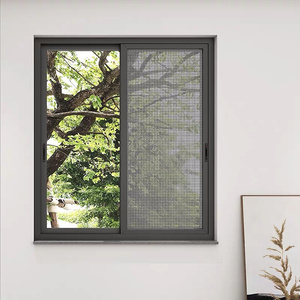 Fenêtres en aluminium, design moderne exquis pour l'intérieur de la maison, résistantes aux ouragans, double vitrage, insonorisées, fenêtres de façade sur mesure fabriquées en usine - Product Image 2