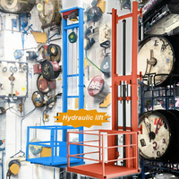 Vente chaude SUNWIT SWMHL03 Petit Ascenseur Électrique Hydraulique Télécommande 80x80cm Table 2m Hauteur De Levage pour La Maison Usine