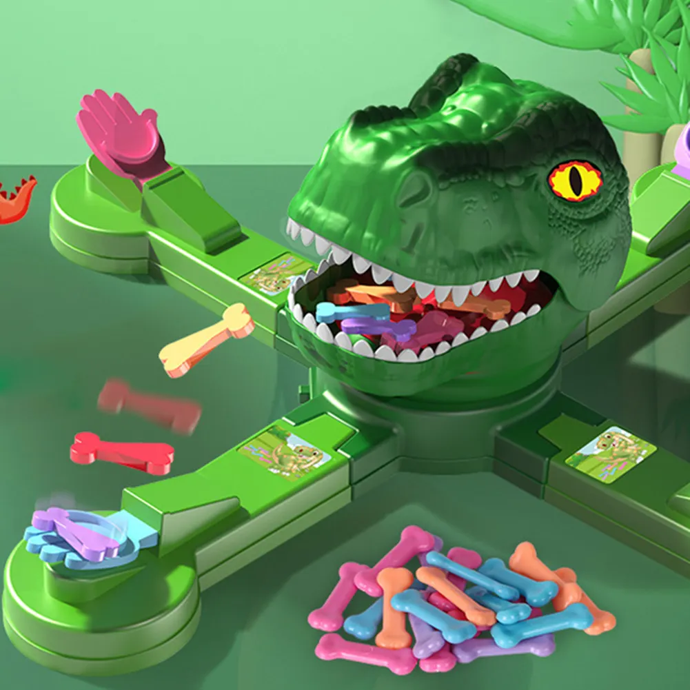 Crianças Quebra-cabeça Jogo Multiplayer DinosaurAdventure Brinquedos Jogos de tabuleiro Brinquedos interativos para crianças Melhorar as crianças Reatividade & thinkg