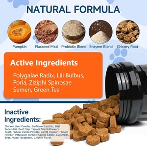 Great Palatability Flavor Customizable Calm Soft Chews <strong>Fish</strong> <strong>Oil</strong> Vitamin E Fast Absorption <strong>for</strong> <strong>Dogs</strong> Cats Pet Health Supplement - Product Image 6