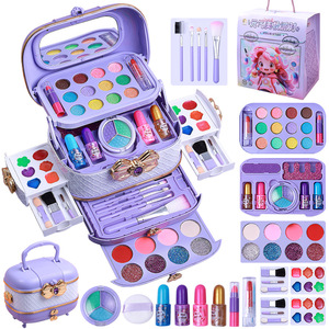 Estuche <span class=keywords><strong>de</strong></span> <span class=keywords><strong>Maquillaje</strong></span> <span class=keywords><strong>de</strong></span> Princesa <span class=keywords><strong>para</strong></span> <span class=keywords><strong>Niñas</strong></span>, Fácil <span class=keywords><strong>de</strong></span> Usar, Regalo <span class=keywords><strong>de</strong></span> Cumpleaños, Logotipo Personalizado - Product Image 2