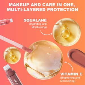 Huile naturelle pour les lèvres personnalisée de haute qualité Huile repulpante pour les lèvres hydratante aux fruits végétaliens Marque privée - Product Image 4