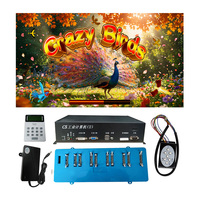 Accessoires pour machine de jeu de table de pêche 4 à 10 joueurs, jeu d'arcade de tir aux oiseaux Crazy Birds
