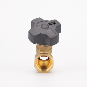 Messing elektrisch verstelbare druk- en stroomregelklep statische balansklep 1 inch portmaat - Product Image 2