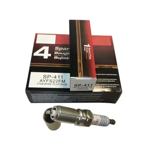 For Ngk Laser Iridium Spark Plug Bujias SP-411 AYFS22FM SP411 SP-500 SP-515 SP-520 AGSF22FM SP500 For Ford Lincoln Spark Plugs