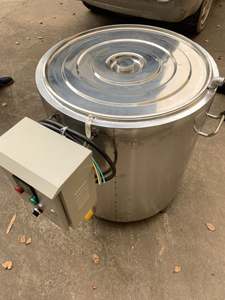 Fondeur de cire électrique de 25 kg pour la fabrication de bougies, en acier inoxydable, puissance 3 kW, 220 V/380 V, garantie 1 an - Product Image 2