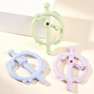 <span class=keywords><strong>Mordedor</strong></span> de Silicona con Forma de Pajita para Bebés, Relleno de Agua, para el Cuidado Bucal y Masaje de Encías - Product Image 1