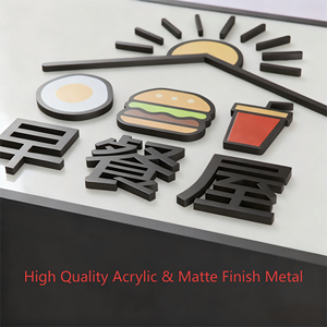 Tùy chỉnh ngoài trời IP65 không thấm nước hai mặt 3D Acrylic thư <span class=keywords><strong>LED</strong></span> chiếu sáng chiếu lưỡi dấu hiệu ánh sáng Hộp cửa hàng phía trước 3 năm - Product Image 3