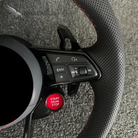 Volant de voiture de style sportif pour Volkswagen Golf 7.5 GTI MK7 Polo GTS GTD GTE R Passat CC R Line en fibre de carbone
