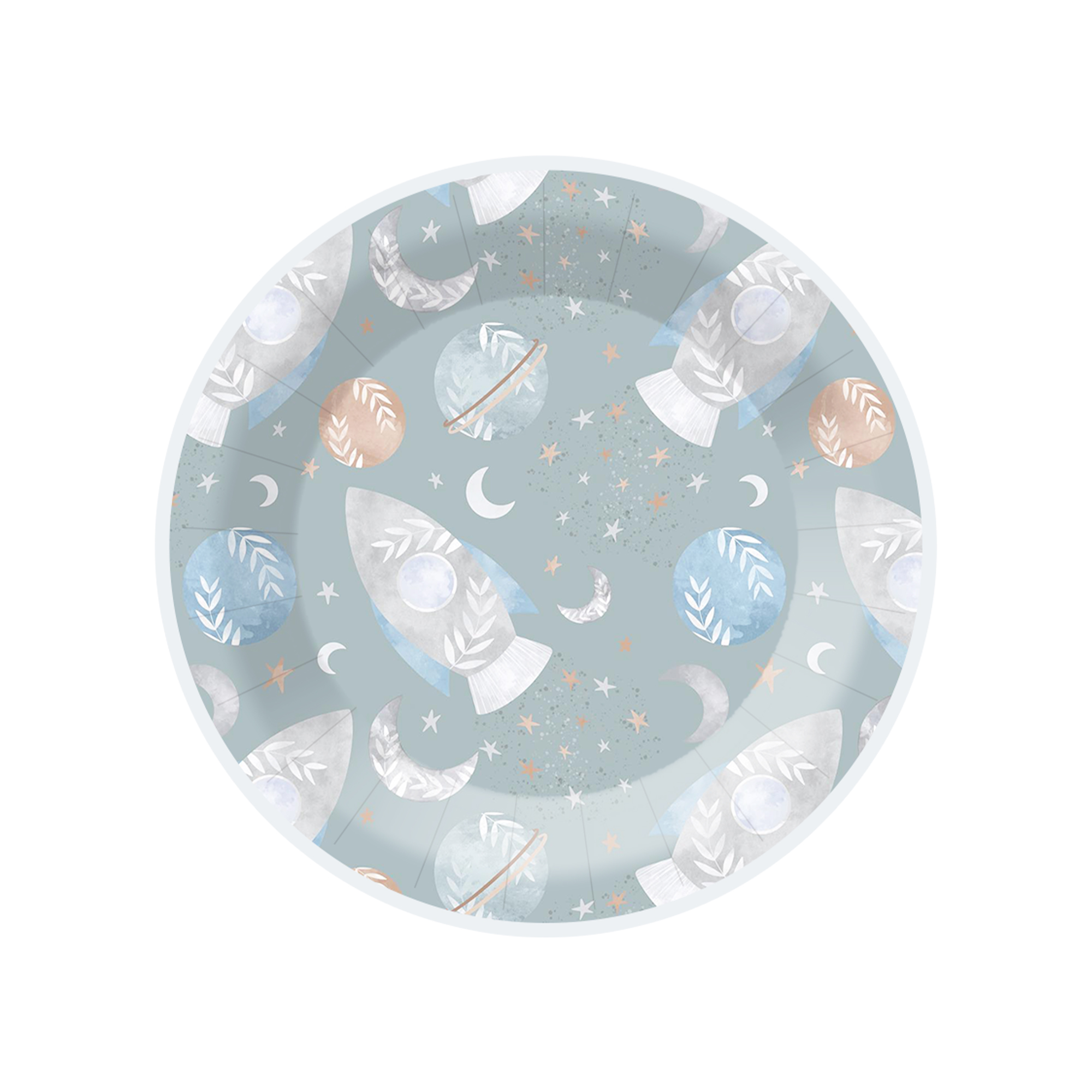 9inch paper plate*8pcs