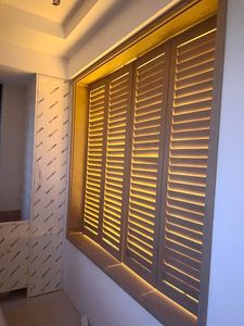 Tapparelle Moderne in Tiglio - Tende a Rullo in <span class=keywords><strong>Legno</strong></span> Massello Isolanti e Antivento per Hotel - Product Image 6