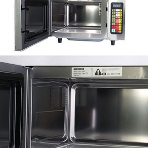Four à micro-ondes commercial FeHce501 25L 900W en acier inoxydable, équipement de cuisine pour magasin de proximité - Product Image 2