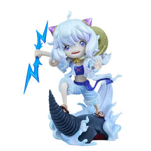 Lindo Set de Figuras de Anime de Anya Forger en Estilo Chibi, 2 Diseños, Diseño de Cosplay de Nika para Decoración de Escritorio Estudiantil y Regalo Navideño - Product Image 1