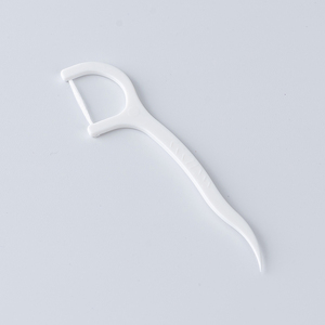 Lot de 100 cure-dents jetables blancs, bâtonnets de soie dentaire portables pour l'hygiène buccale quotidienne - Product Image 4