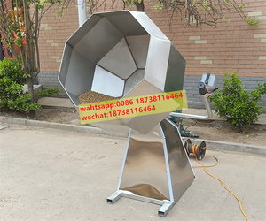 Trommel-Würzmaschine für Snacks, <span class=keywords><strong>Bananenchips</strong></span>, Hunde-, Schildkröten- und Fischfutter, Aromamischer für Sesam, Gewürze und Öl - Product Image 4