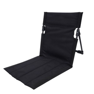 Chaise pliante portable 40x39x39cm, légère, pour la plage, le jardin, le salon extérieur, avec tapis de sol - Product Image 3