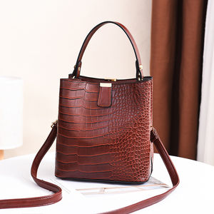 New Fashion Shoulder Bags Crossbody Women Bags Messenger Lady Alligator Pattern <b>Bucket</b> Handbags - Product Image 4