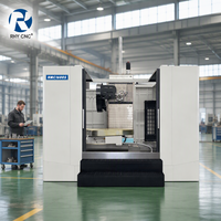 Centre d'usinage horizontal à double palette haute rigidité HMC1000S |   Table rotative contrôlée par FANUC 1300x600mm 24T ATC Mandrin BT50