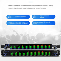 DEQ-231 DEQ-232 égaliseur numérique Annuleur de retour professionnel haut de gamme pour graphique sonore