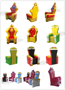 Fauteuil gonflable hermétique en PVC de 6,5 pieds pour enfants, modèle King ou Queen, idéal pour les fêtes <span class=keywords><strong>d</strong></span>'anniversaire et les entreprises de <span class=keywords><strong>location</strong></span> - Product Image 5