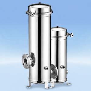 Boîtier de filtre à cartouche industriel à haut débit en acier inoxydable 316L avec raccord NPT de 2 pouces pour systèmes de prétraitement RO - Product Image 1