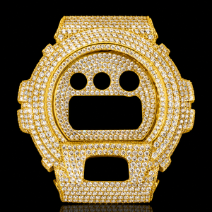 อะไหล่นาฬิกา Iwatch G Series รุ่น Shocks DW56006900 GA2100 ตัวเรือนขอบหน้าปัดแบบ Iced Out ประดับเพชร Moissanite VVS1 สำหรับเปลี่ยนตกแต่ง พร้อมใบรับรอง GRA - Product Image 6