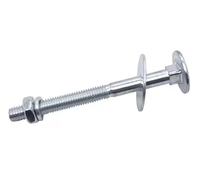 Vis hexagonales en acier inoxydable DIN933 DIN931, vis à filetage complet UNC, tige de vis longue traversante et jeu d'écrous allongés pour machines