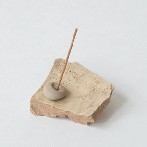 Brûleur d'encens BECORA en céramique artisanale, écologique, de style japonais, porte-encens unique en poterie pour la décoration de la maison, le <span class=keywords><strong>yoga</strong></span> et la méditation - Product Image 1