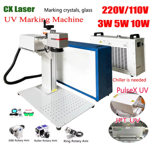 เครื่องแกะสลักเลเซอร์ UV 3W ลดราคาพิเศษ สภาพใหม่ กำลังเลเซอร์ 5W สำหรับโรงงานผลิตพลาสติก ราคาถูก - Product Image 2