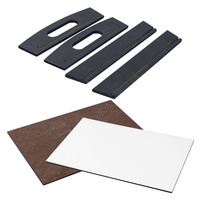 Plateau de service en bois A4 avec insert en MDF, style rustique, personnalisable avec logo, vente en gros, impression par sublimation