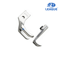 Ensemble de pieds pour ourlet/passepoil S32-1/8'' (S30 S31) S32 1/8'' pour Singer 211/111, Consew 206/225/226, Juki DNU-1541