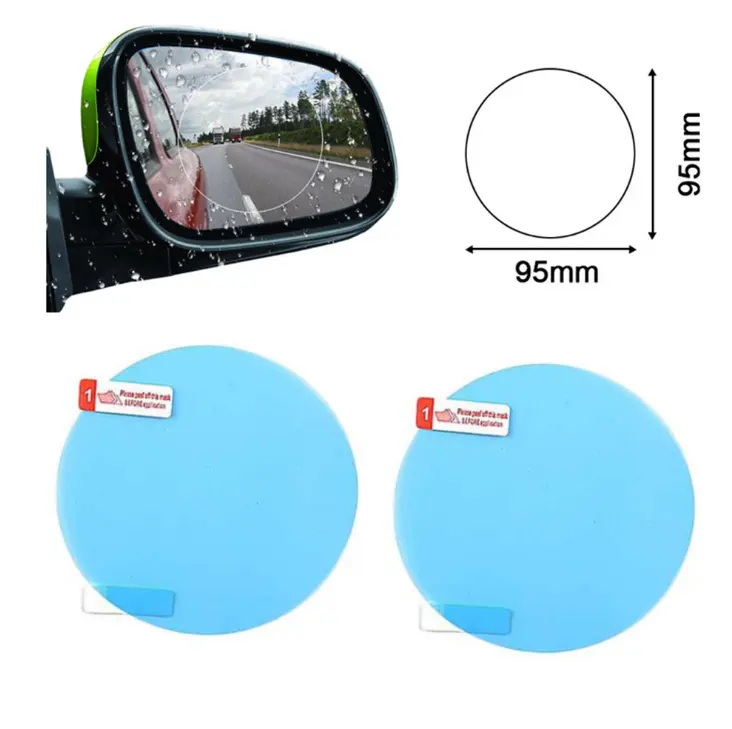 Anti Fog Anti Water Car Rearview Mirror Sticker Anti Rain Automobile Rearview Mirror Protector Film