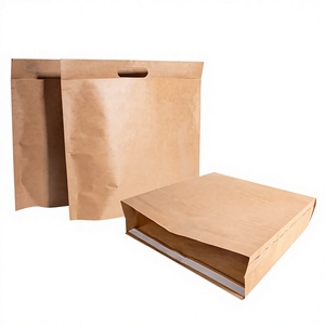 Professional Odorless Kraft <b>Paper</b> Bag for Food Custom Logo and Printing Options for Corporate Gift Wrapping or Personal Use - Product Image 1