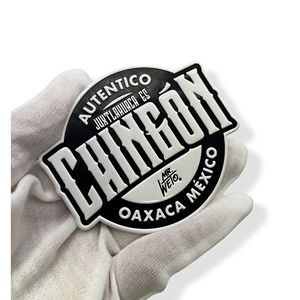 Étiquettes personnalisées en TPU, pressées à chaud, écologiques, avec logo en relief 3D pour vêtements et habits, compatibles avec l'étiqueteuse <span class=keywords><strong>Dymo</strong></span> - Product Image 5