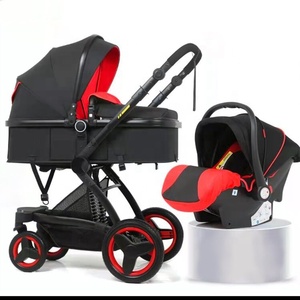 Vente en gros bon marché 2023 Nouveau système de voyage de luxe Poussette bébé 3 en 1 avec <span class=keywords><strong>nacelle</strong></span> - Product Image 4