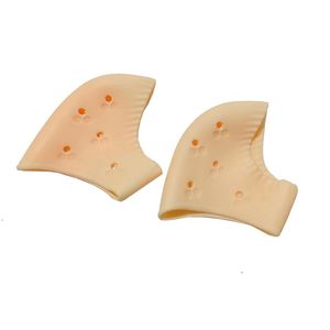 Protège-talons en gel de silicone confortables unisexe, chaussettes et manchons anti-humidité pour le camping en extérieur, soins des talons fendillés, personnalisables - Product Image 2