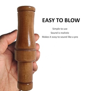 Gỗ Vịt Mồi Với Tiếng Còi Âm Thanh Săn Bắn Phụ Kiện Bẫy Giọng Nói Cho Thợ Săn - Product Image 5