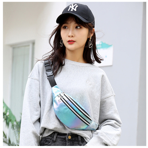 <span class=keywords><strong>Sac</strong></span> <span class=keywords><strong>banane</strong></span> coloré à double fermeture éclair pour filles, <span class=keywords><strong>sac</strong></span> de taille imperméable, <span class=keywords><strong>sac</strong></span> <span class=keywords><strong>banane</strong></span> holographique laser pour femmes - Product Image 6
