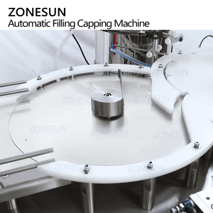 ZONESUN ZS-AFC7自動化粧品エッセンシャルオイル香水バイアルアイドロップドロッパーボトル液体ロータリー充填およびキャッピングマシン - Product Image 2