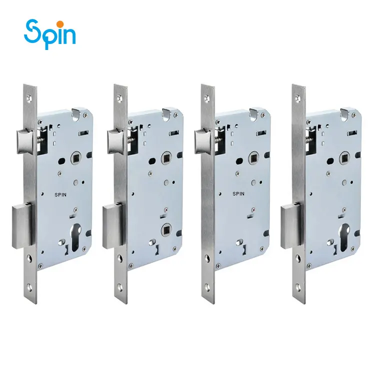 Euro profile 5050 zinc alloy mortise ordinary door lock set mortise door lock