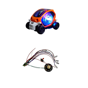 Juguetes ligeros policía eléctrico niños coche placa de <span class=keywords><strong>circuito</strong></span> Pcb para Rc juguete música juguetes Pcba con luces música fábrica eléctrica - Product Image 1