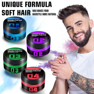 Gel encerado para cabello trenzado para el cuidado del cabello con forma de sujeción y brillo fuerte no graso con logotipo personalizado - Product Image 2