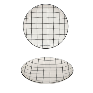 Placa Plana de Cerámica Cuadrada Modelo Corner de 27x3.2cm - Product Image 1