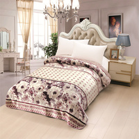 Offre spéciale Ensembles de couverture Raschel épaisse King Size en vison nuageux personnalisés haut de gamme en vente en gros en espagnol