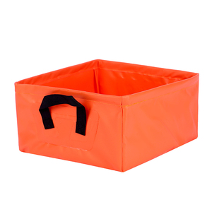 Bac à eau <span class=keywords><strong>pliable</strong></span> multifonctionnel léger pour le lavage de la <span class=keywords><strong>vaisselle</strong></span> en <span class=keywords><strong>camping</strong></span> avec poignées - Product Image 4