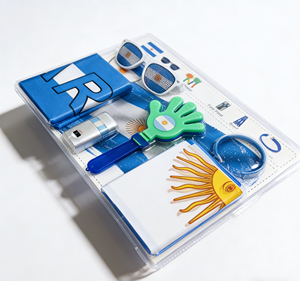 Kit de Animación para Fanáticos del Fútbol con la Bandera Nacional de <span class=keywords><strong>Argentina</strong></span> 2026, Artículos Deportivos Patrióticos para Eventos en Estadios y Celebraciones de Partidos - Product Image 1