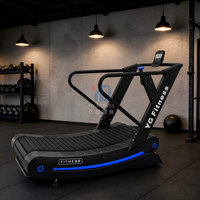 Tapis roulant incurvé de haute qualité YG FITNESS YG-T011-3, tapis roulant incurvé manuel, machine de course, fitness pour usage commercial